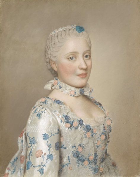 Maria Josepha de Saxe, Dauphine de France, Jean-Etienne Liotard par Des maîtres magistraux