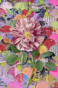 Rose on Paper by Marja van den Hurk