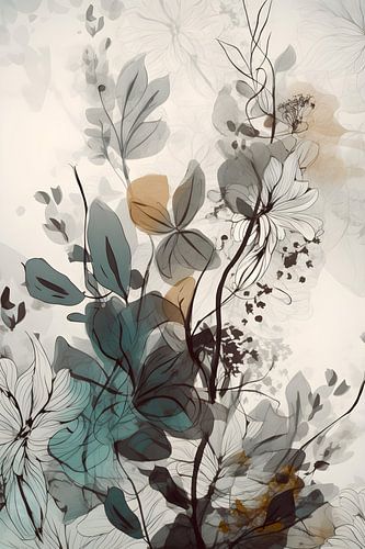 Abstract flowers