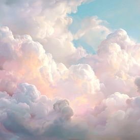 Dreamy Pastel Clouds by IamHome Studio