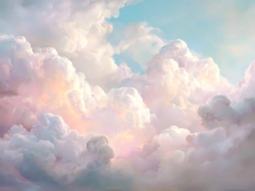 Dreamy Pastel Clouds