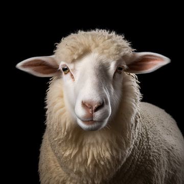 Schaap portret van The Xclusive Art