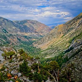 Tioga Pass vallei van Arjen van de Belt