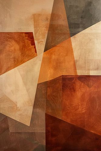 Abstracte lijnkunst