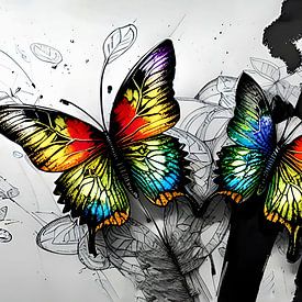 Seelenverwandte Schmetterlinge von ButterflyPix