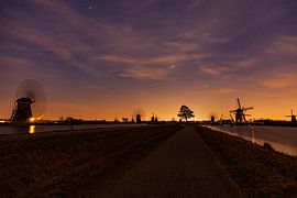 Sonnenuntergang bei Kinderdijk von Hartsema fotografie