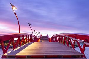 Pont Python, escalier vers Amsterdam