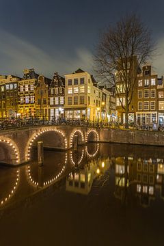 Amsterdam by Night - Herengracht en Herenstraat - 4 van Tux Photography