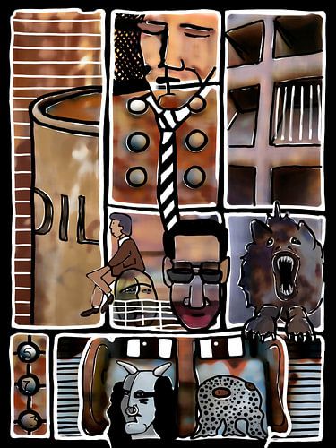 Die Struktur des Tieres