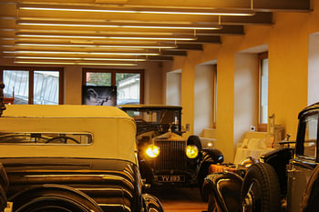 A Rolls Royce in a museum in Austria