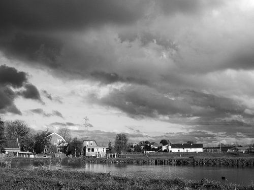 Schweres Wetter in Kethel Schiedam