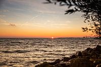 Lever de soleil IJsselmeer au printemps