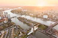 Luchtfoto Rotterdam Centrum met ingepakte Hef van Prachtig Rotterdam thumbnail