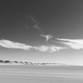 Die sanften Hügel der Sahara von Lennart Verheuvel