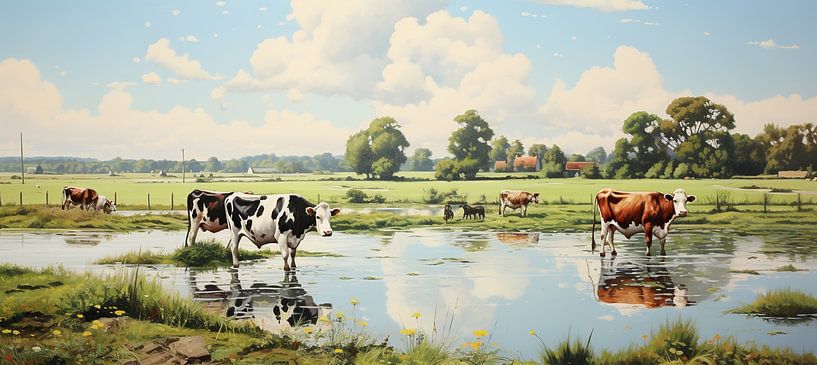 Vache Design 74915 par La collection ARTEO