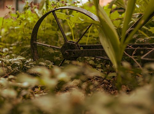 Oude handwerktuigen, landbouw