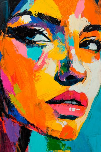 Jeu de couleurs des émotions par Poster Art Shop