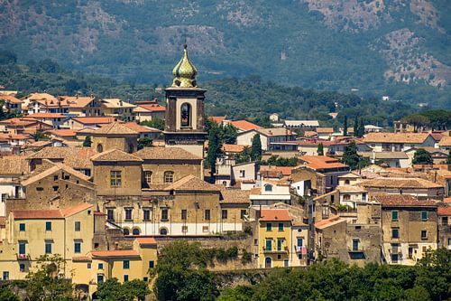 Le village médiéval de Sant'Agata de'Goti dans le sud de l'Italie