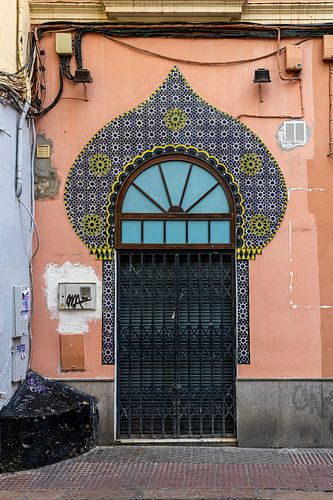 Moors geïnspireerde gevel in Sevilla