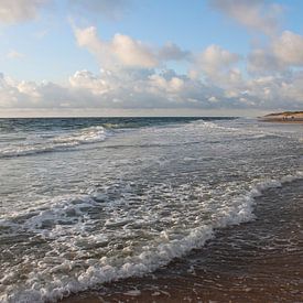 Wellengang auf Sylt bei Westerland von Martin Flechsig