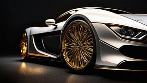 Rennwagen mit Details