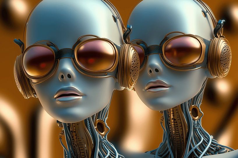 Aliens, or mannequins after all? by Ton Kuijpers