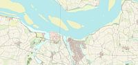 Kaart van Terneuzen van Rebel Ontwerp thumbnail
