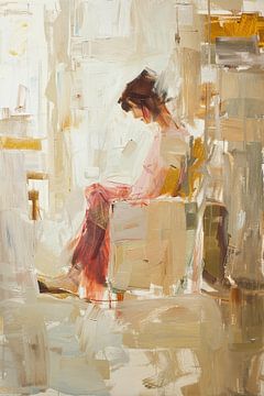 Vrouw Portret | Vrouw van ARTEO Schilderijen
