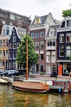 Binnenstad van Amsterdam Nederland van Hendrik-Jan Kornelis