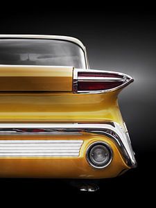Voiture ancienne américaine 1960 Super 88 Vue arrière