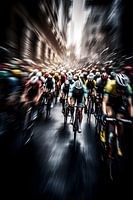 Adrenaline Rush: Fietsdynamiek en Dromerige Snelheid