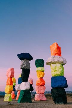 Seven Magic Mountains Sunrise II by Bethany Young Photography