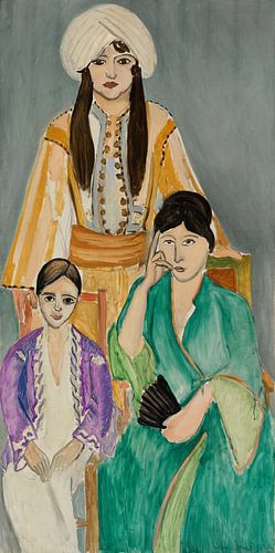 Henri Matisse, Three Sisters with Grey Background 