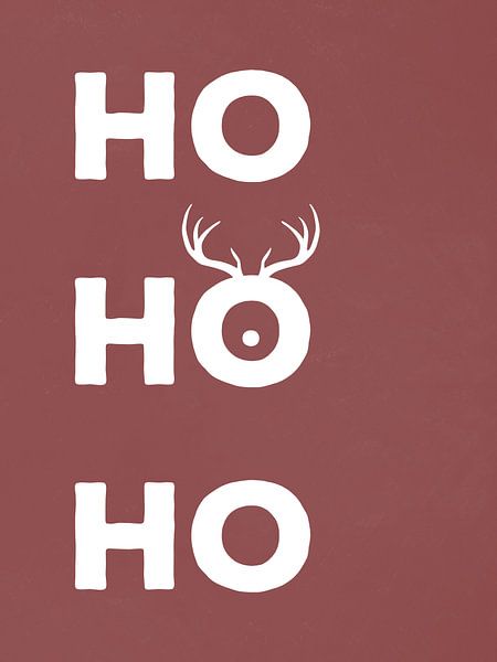 Typographie de Noël par MDRN HOME