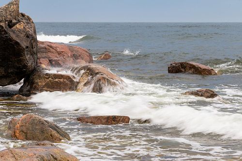 Mer Baltique dans la région du Hornslandet à l'est de la Suède