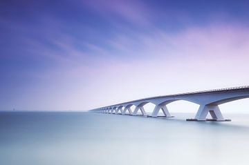 Zeeland bridge over Lake Veere