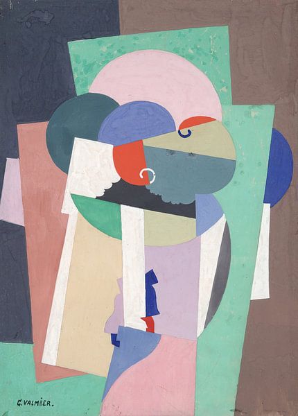 Composition (No. 7888) (ca. 1922-23) by Georges Valmier by Peter Balan