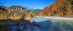herbst am Rissbach im karwendel