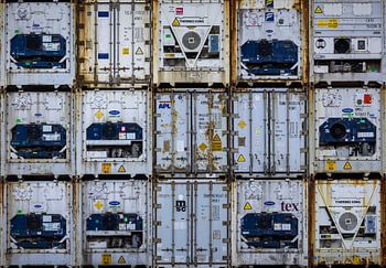 Industrial Symmetry: Containers in Motion