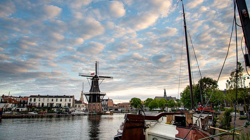 Le moulin à vent de l'Adriaan à Haarlem par Arjen Schippers