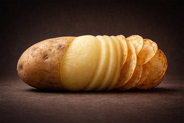 Chips de pomme de terre. De la tubercule à la chips croustillante