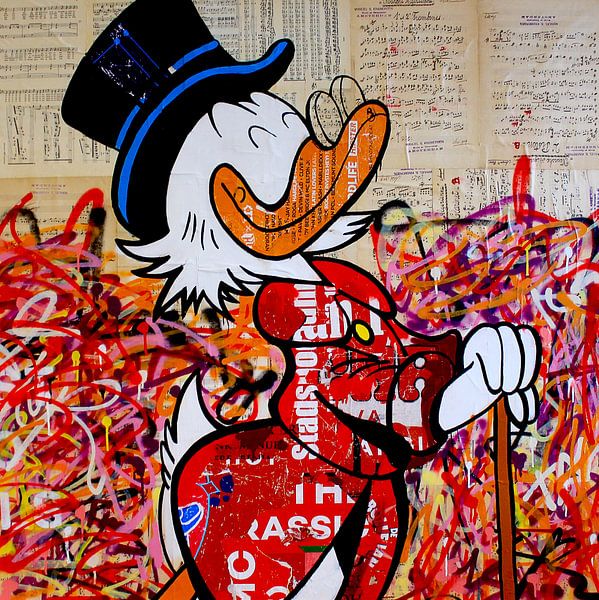 Dagobert for president (make Duckburg great again) par Michiel Folkers