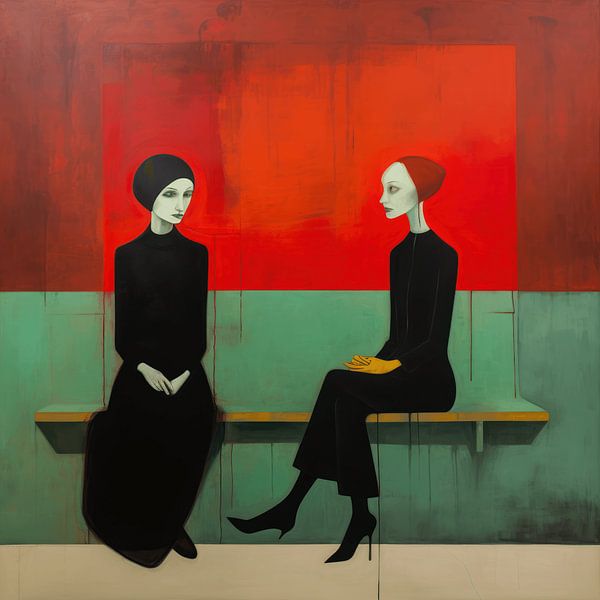 Girlfriends by Ton Kuijpers