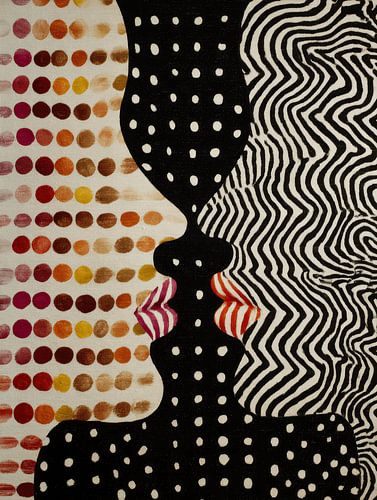 Muster Kuss von Studio Allee