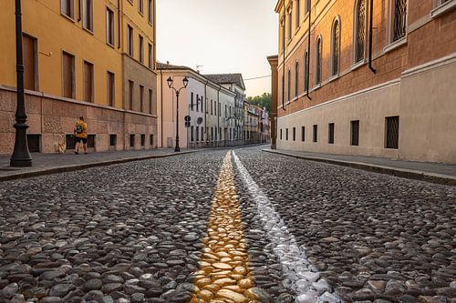 Abandoned street in Mantua