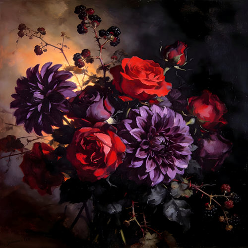 Eternal Bloom-collectie - Gilded in Darkness