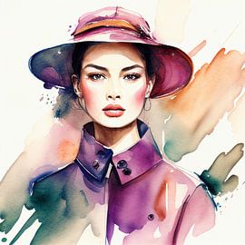 Aquarelle Fashion Woman #2
