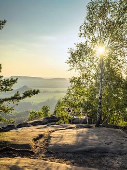 Kipphorn view, Saxon Switzerland - Zirkelstein