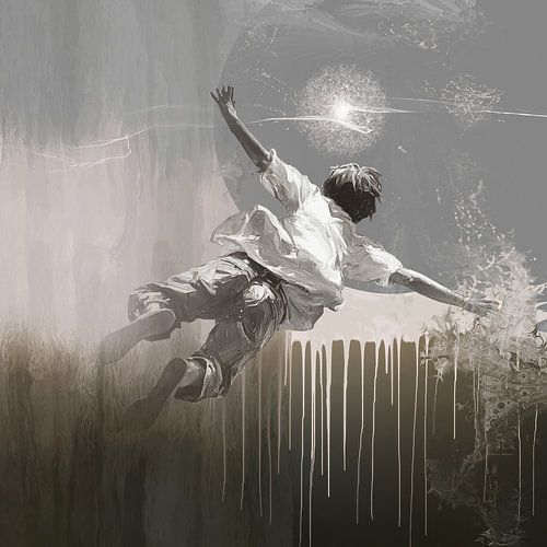 Heaven is dripping with me by Ria van Werven