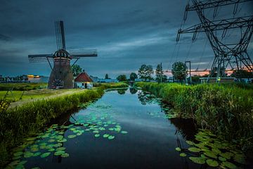 De stads Molen in Leiden  van Leanne lovink